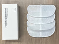 Set van 4 witte filterpads met zwarte schuimfilters en borstel voor de SmartPaw AquaPaw drinkfontein